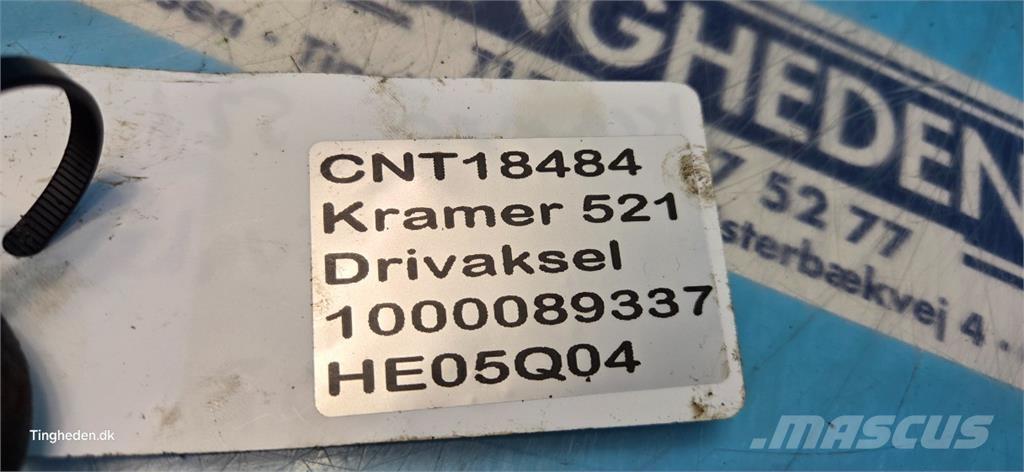 Kramer 521 Ejes