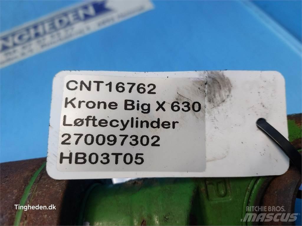 Krone Big X 630 Accesorios para maquinaria de heno y forraje