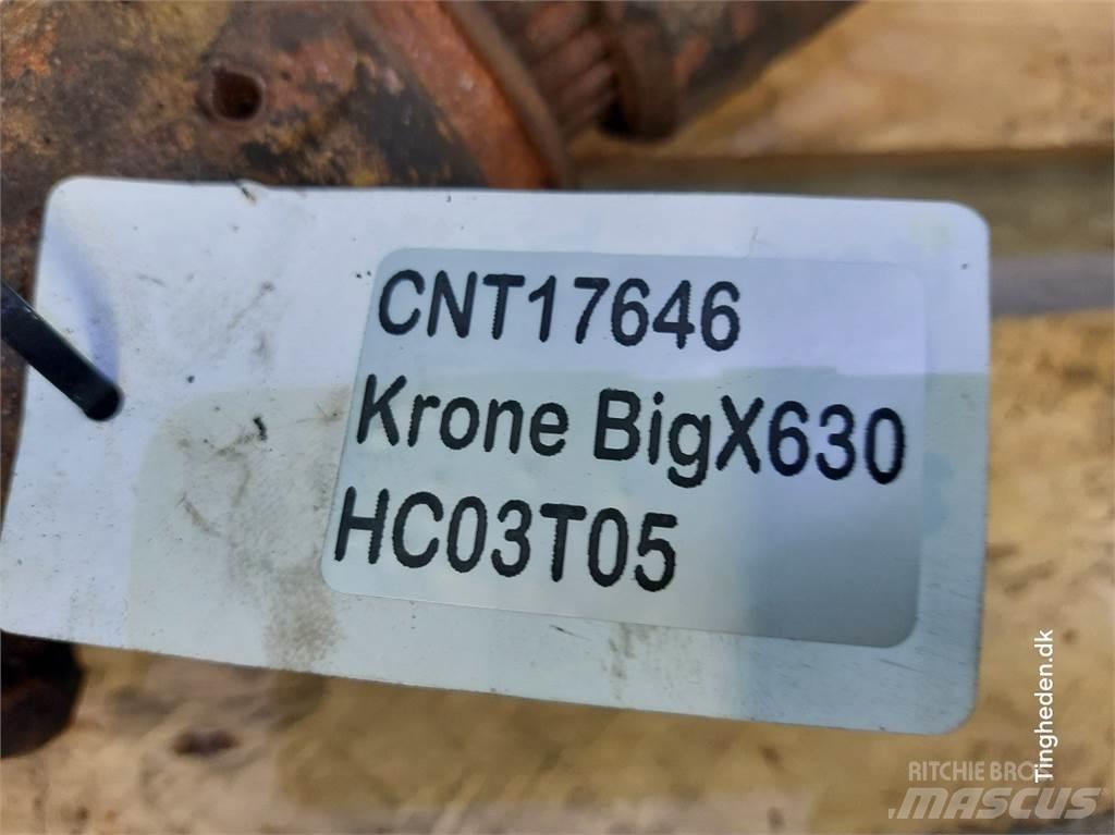 Krone Big X 630 Accesorios para maquinaria de heno y forraje