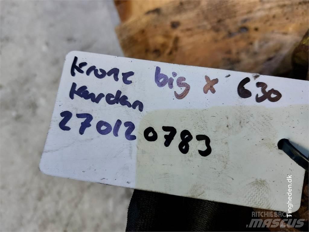 Krone Big X 630 Accesorios para maquinaria de heno y forraje