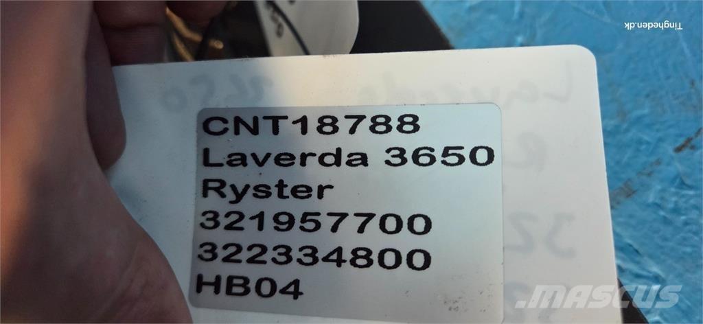 Laverda 3650 Accesorios para cosechadoras combinadas