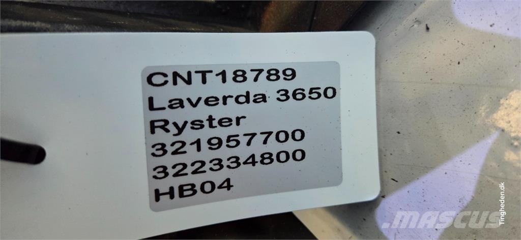 Laverda 3650 Accesorios para cosechadoras combinadas