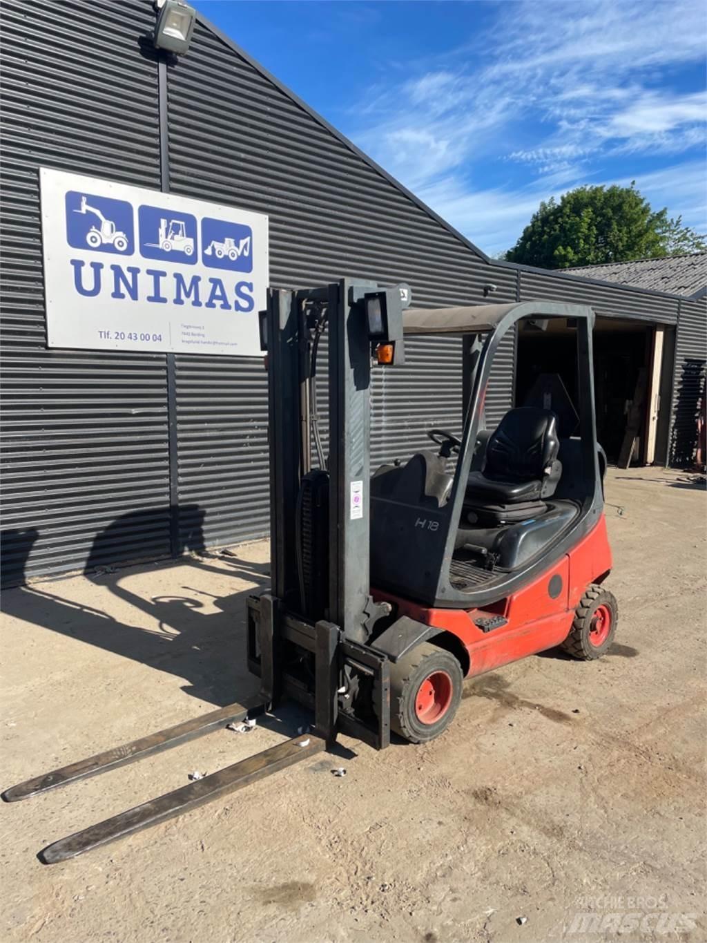 Linde H18T Carretillas LPG
