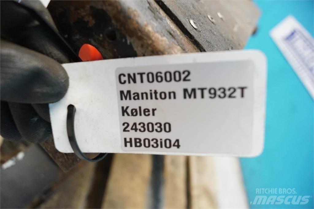 Manitou MT 932T Radiadores