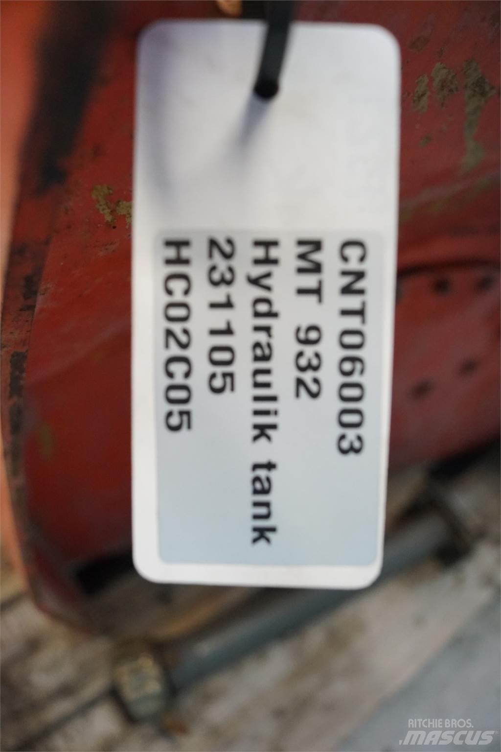 Manitou MT 932T Radiadores