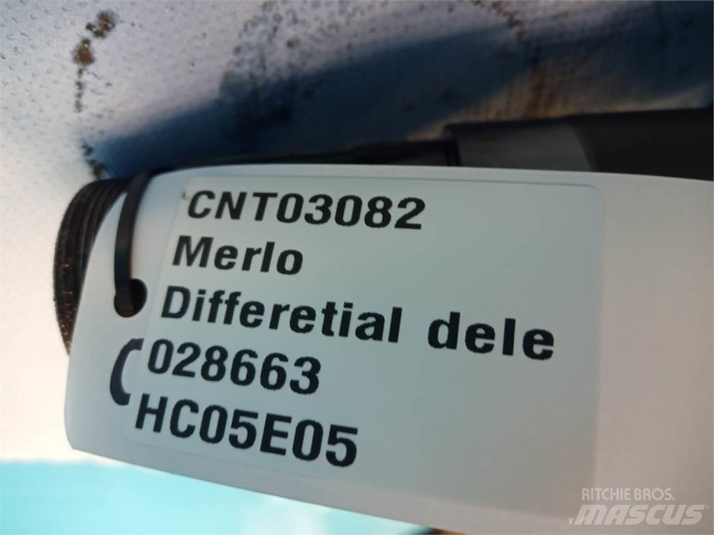 Merlo 40.7 Ejes