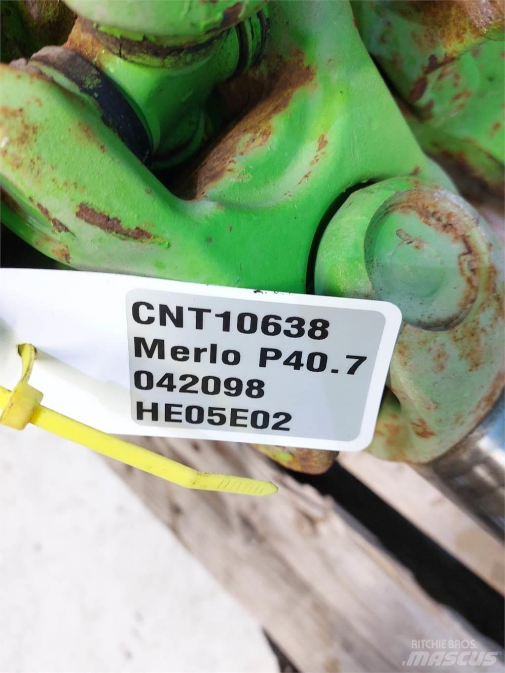 Merlo P40.7 Ejes