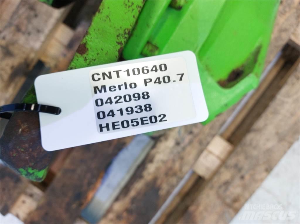 Merlo P40.7 Ejes