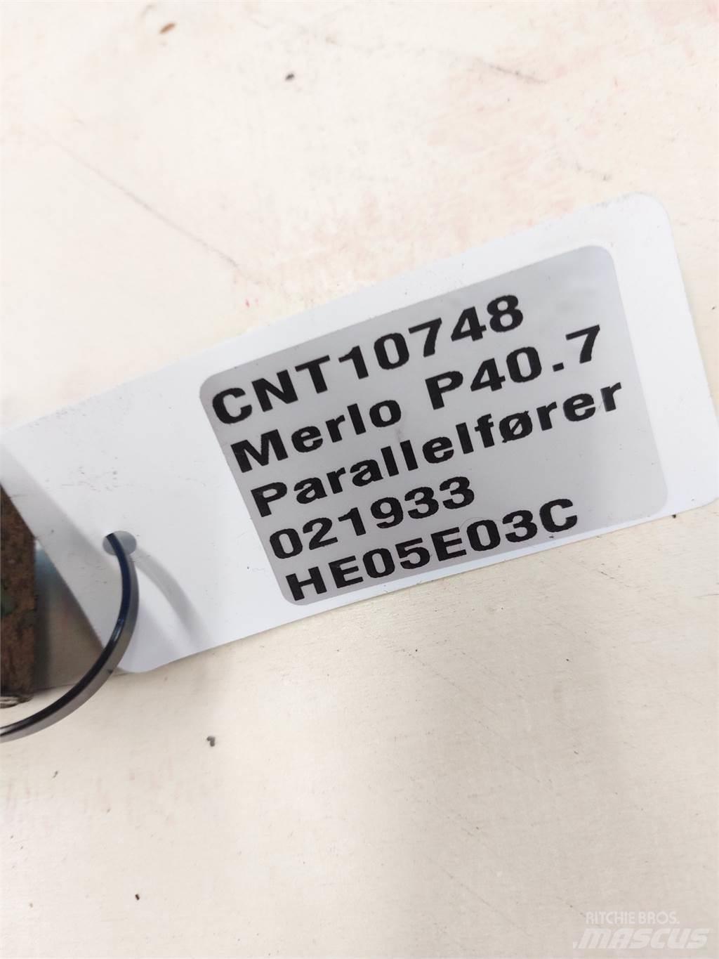 Merlo P40.7 Plataformas y cucharones