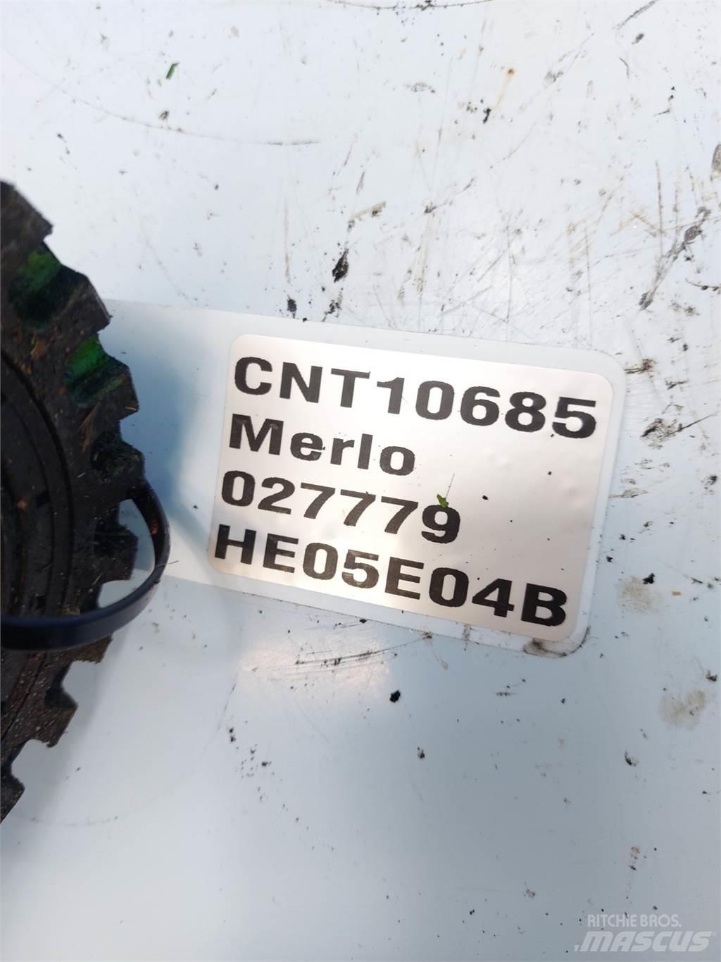 Merlo P41.7 Ejes