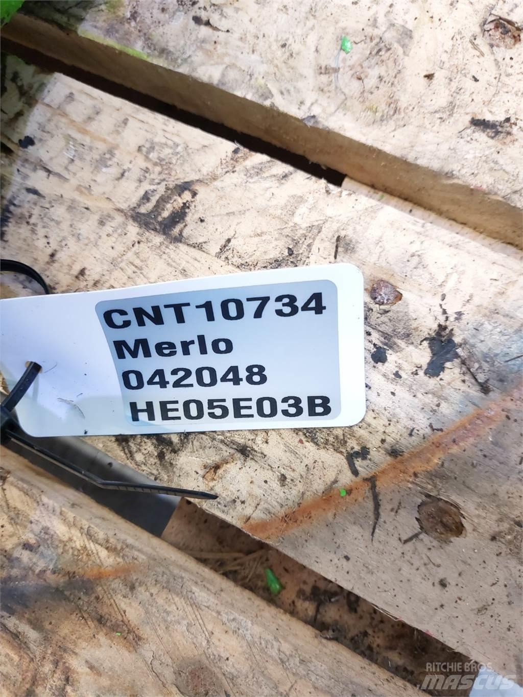Merlo P41.7 Ejes