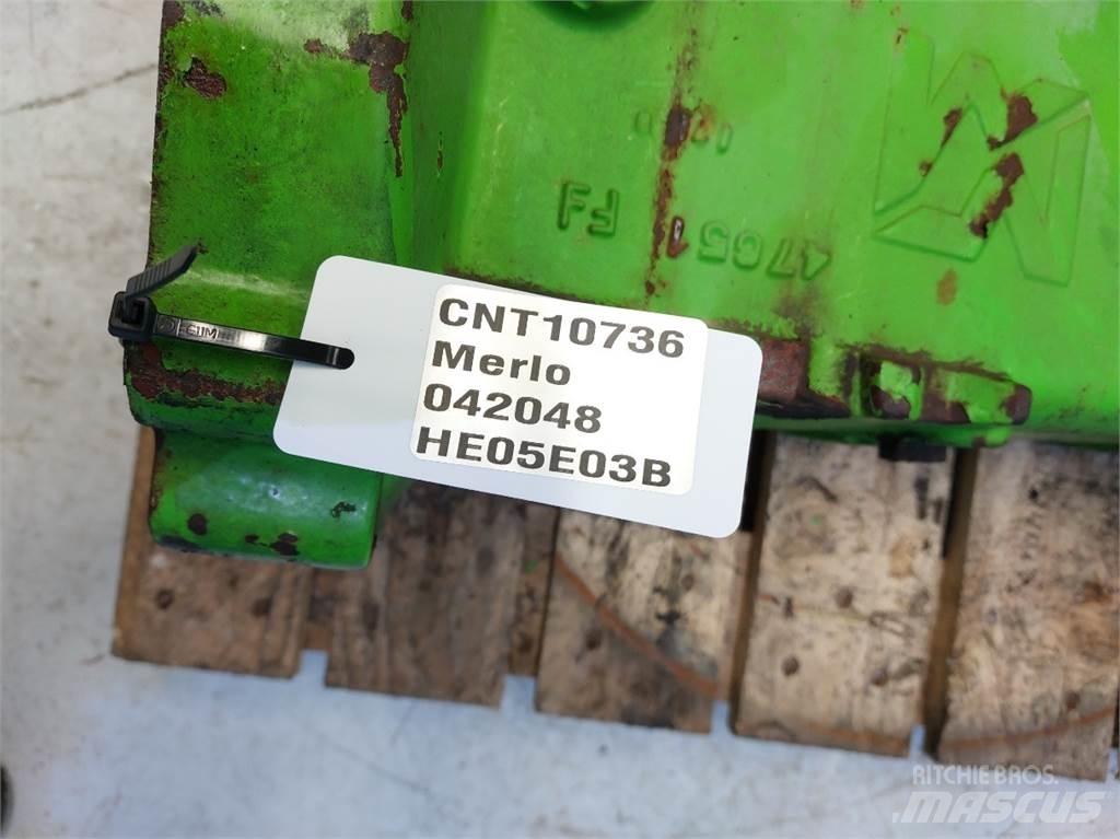 Merlo P41.7 Ejes