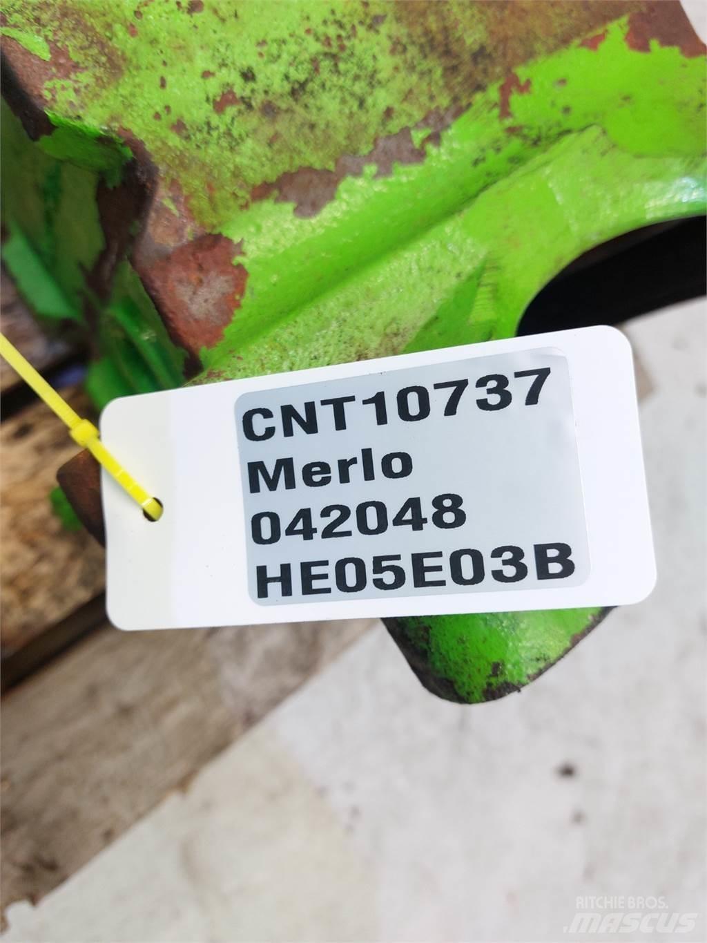 Merlo P41.7 Ejes