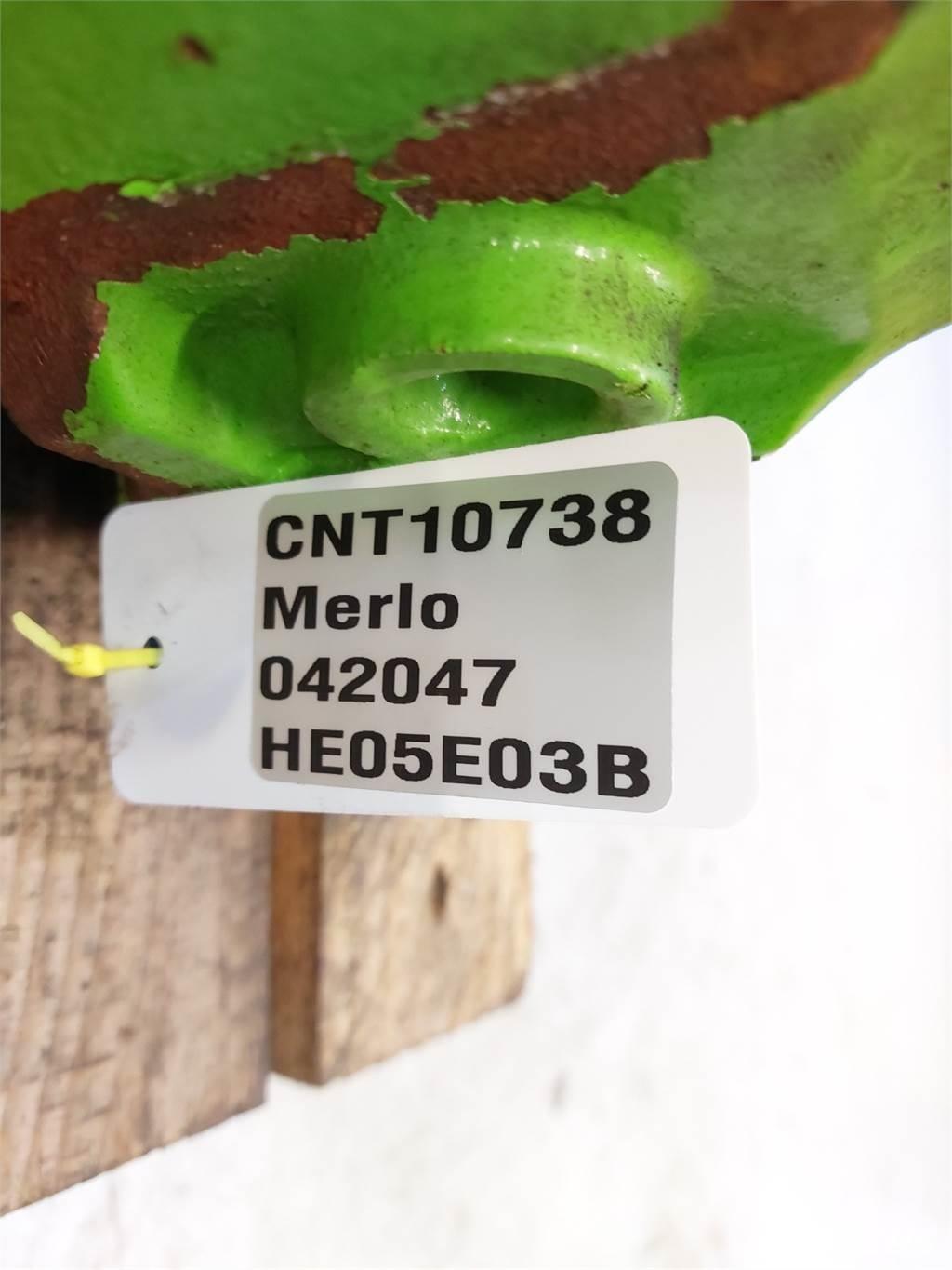 Merlo P41.7 Ejes