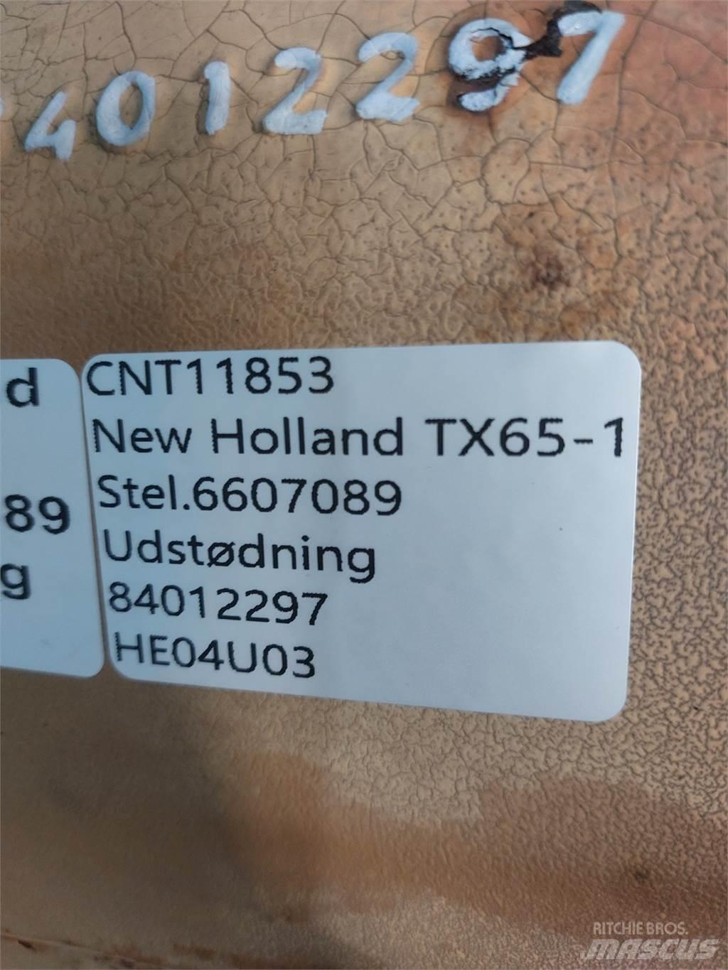 New Holland TX65 Motores