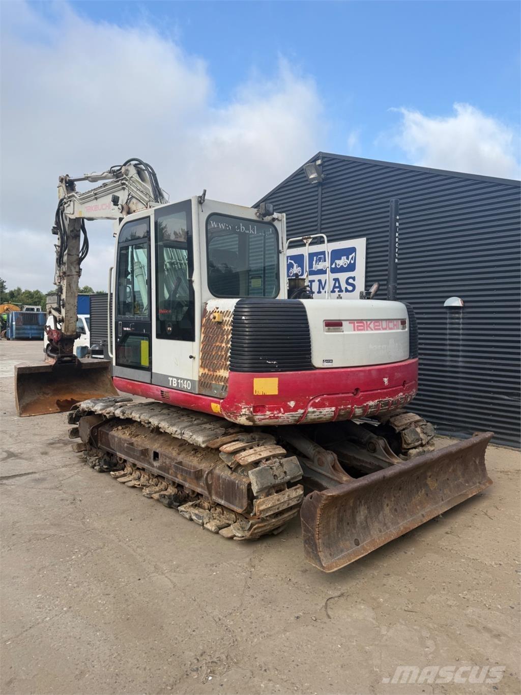 Takeuchi TB1140 Excavadoras de cadenas