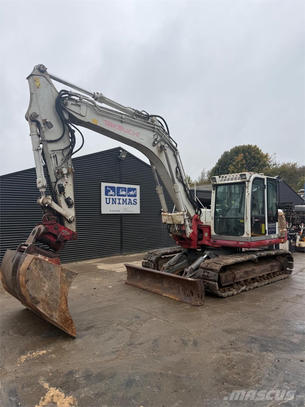 Takeuchi TB1140 Excavadoras de cadenas