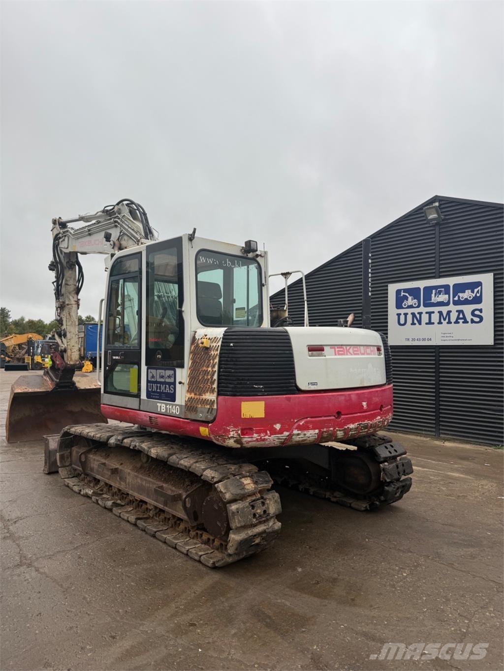 Takeuchi TB1140 Excavadoras de cadenas