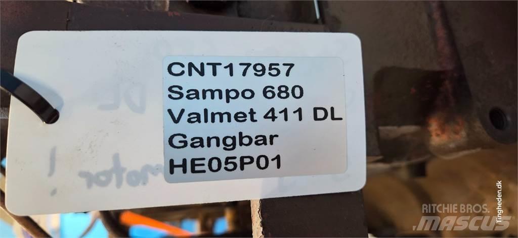 Valmet 411DL Motores