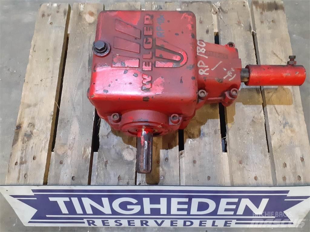 Welger RP 180 Transmisión