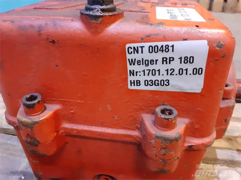 Welger RP 180 Transmisión