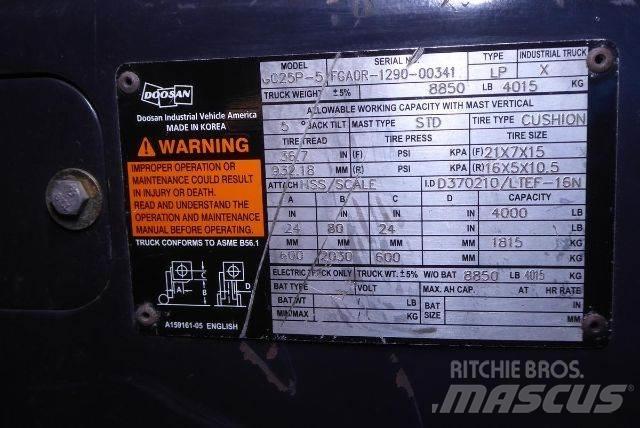 Doosan GC25P-5 Otras carretillas elevadoras