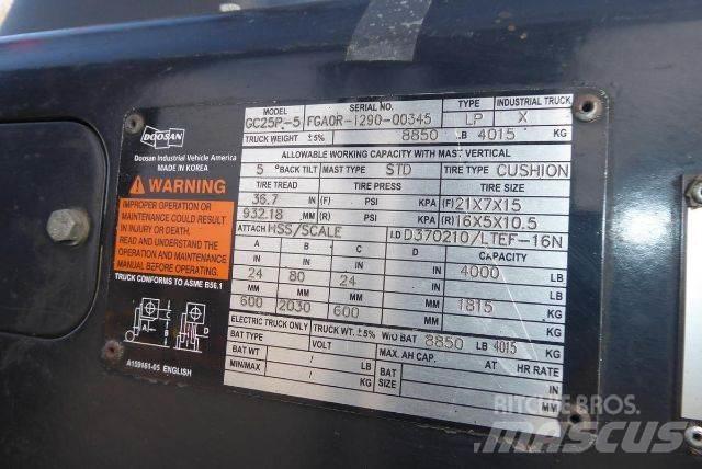 Doosan GC25P-5 Otras carretillas elevadoras