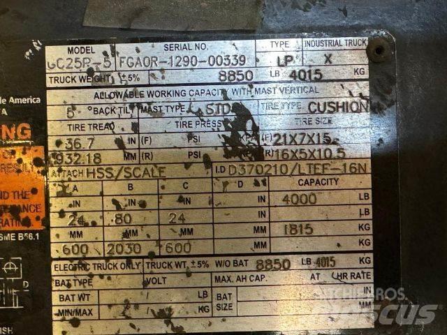 Doosan GC25P-5 Otras carretillas elevadoras