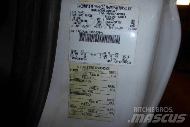 Ford F350 XL SD Vehículos - Taller