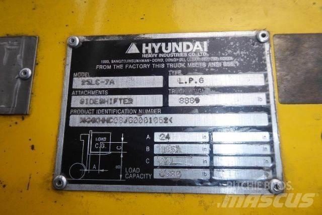Hyundai 25LC-7A Otras carretillas elevadoras