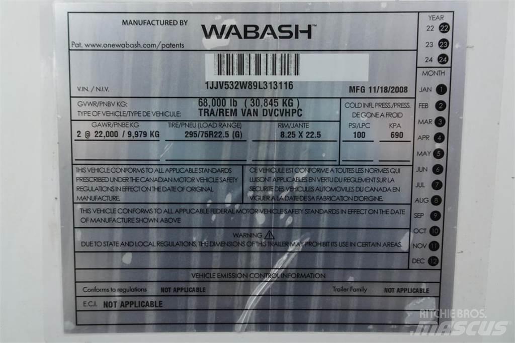 Wabash DVCVHPC Carrocería de caja