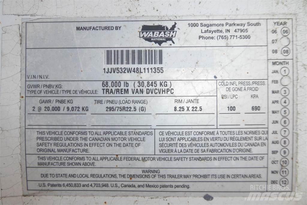 Wabash DVCVHPC Carrocería de caja