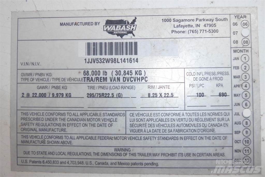 Wabash DVCVHPC Carrocería de caja