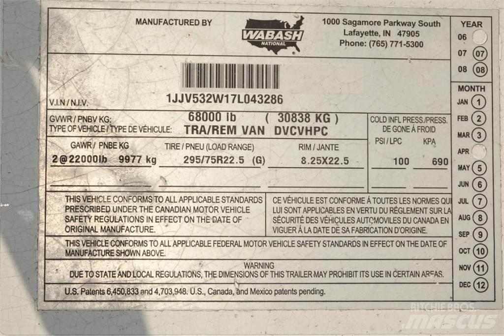 Wabash DVCVHPC Carrocería de caja