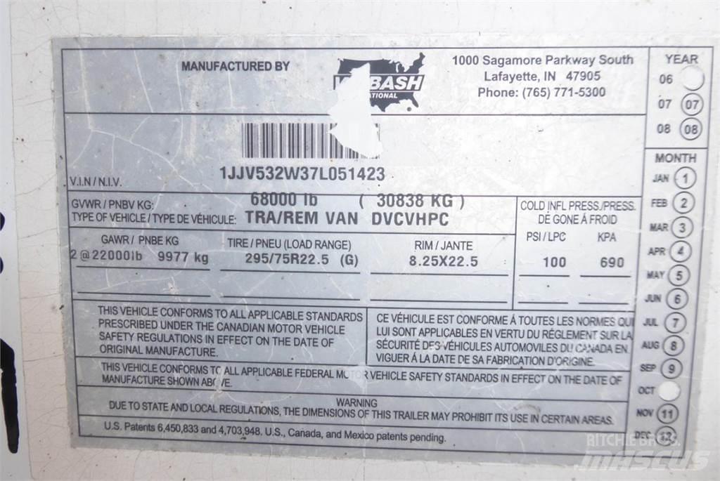 Wabash DVCVHPC Carrocería de caja