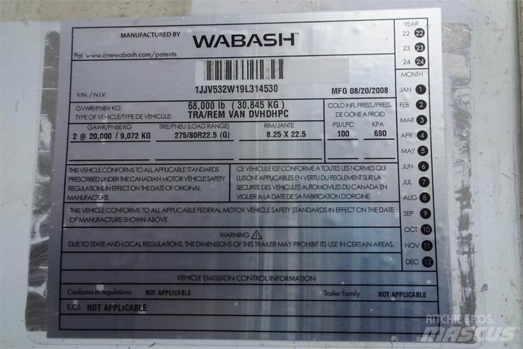 Wabash DVHDHPC Carrocería de caja