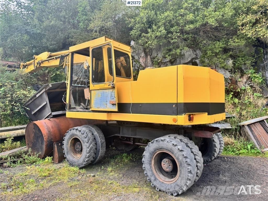 CAT 212B Excavadoras de ruedas