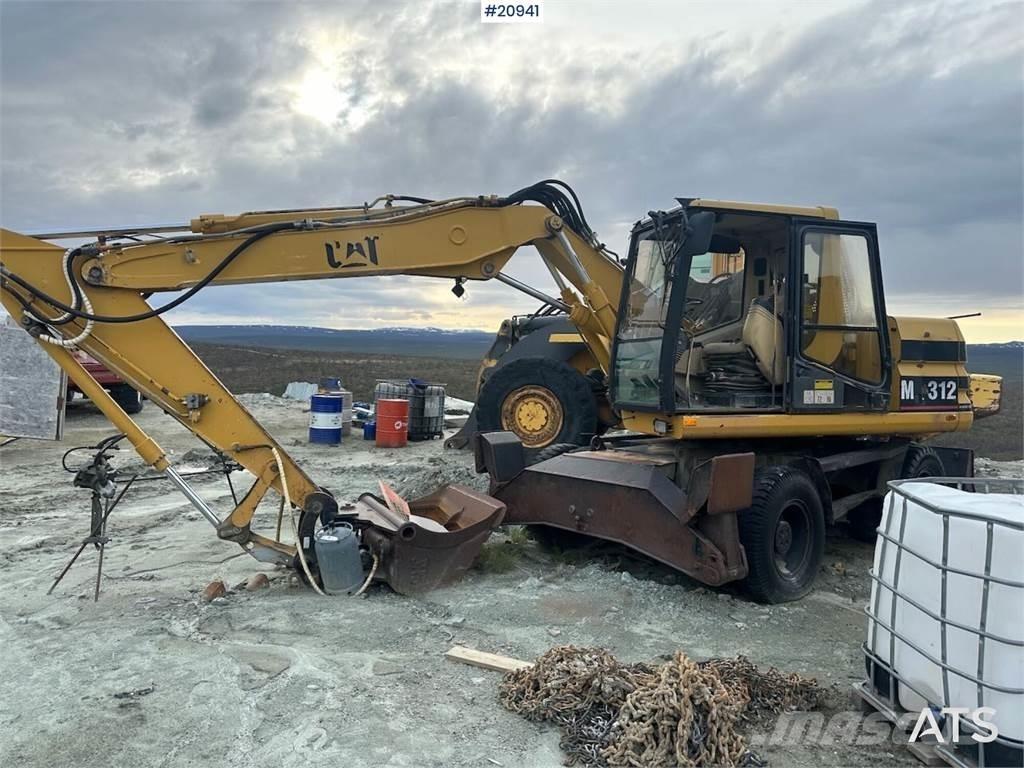 CAT 312 Excavadoras de ruedas