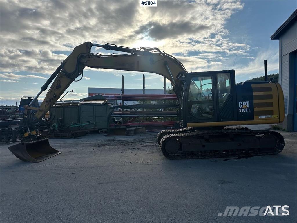 CAT 318EL Excavadoras de cadenas