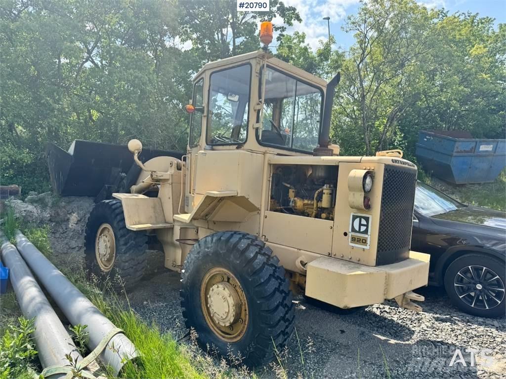 CAT 920 Cargadoras sobre ruedas