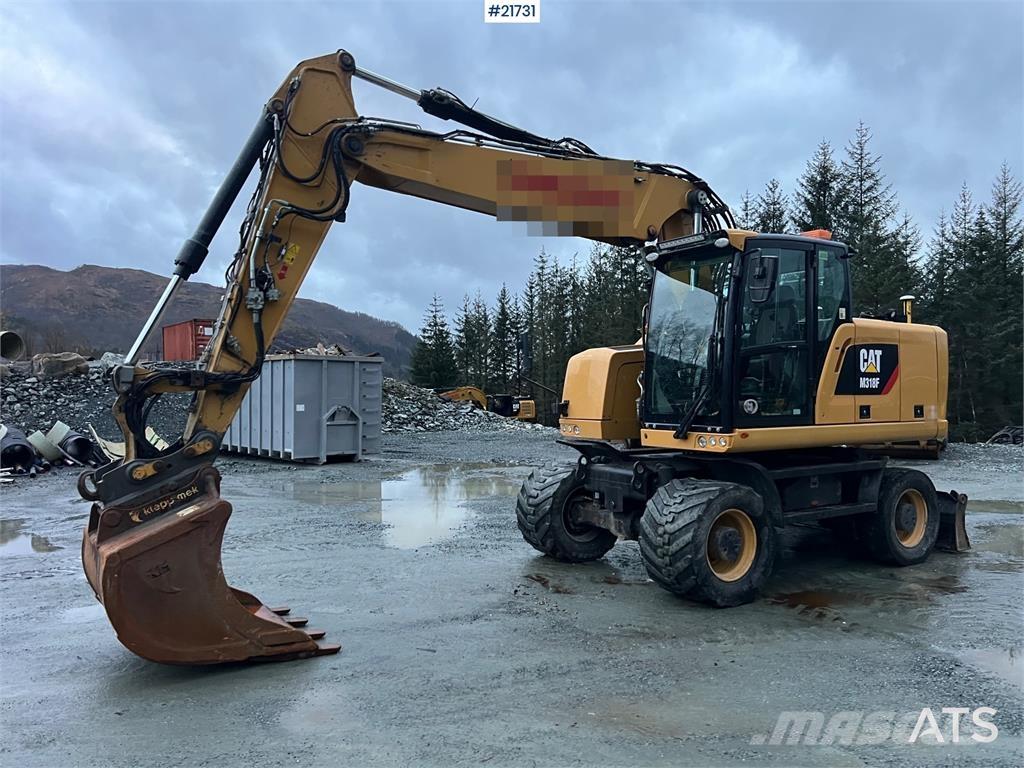 CAT M318F Excavadoras de ruedas