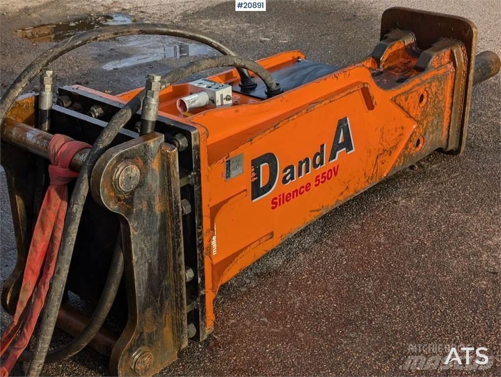  Danda Silence 550V Martillos hidráulicos