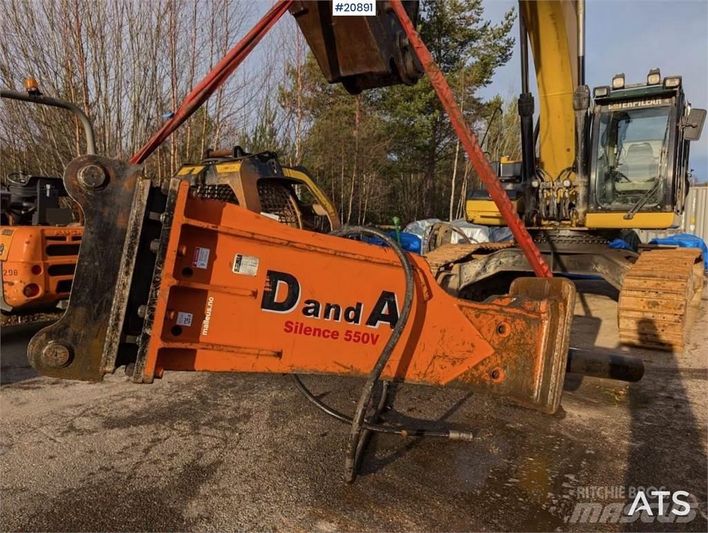  Danda Silence 550V Martillos hidráulicos