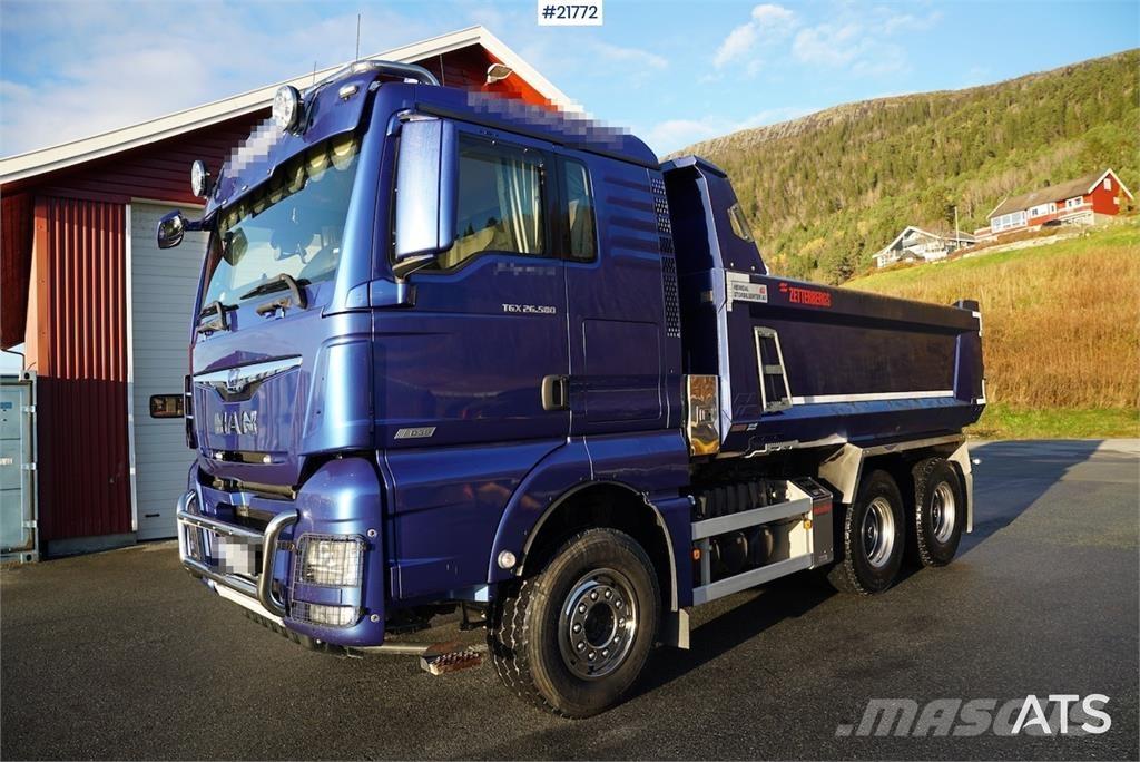 MAN TGX 26.580 Camiones bañeras basculantes o volquetes