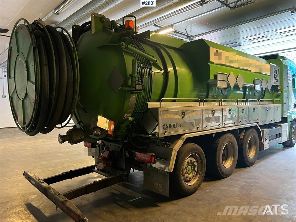 MAN TGX 35.560 Camiones aspiradores/combi