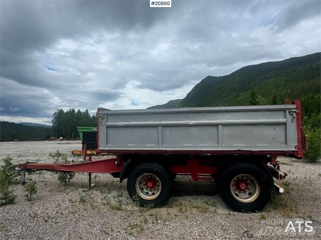 Maur Bogie Trailer Plataforma plana/laterales abatibles