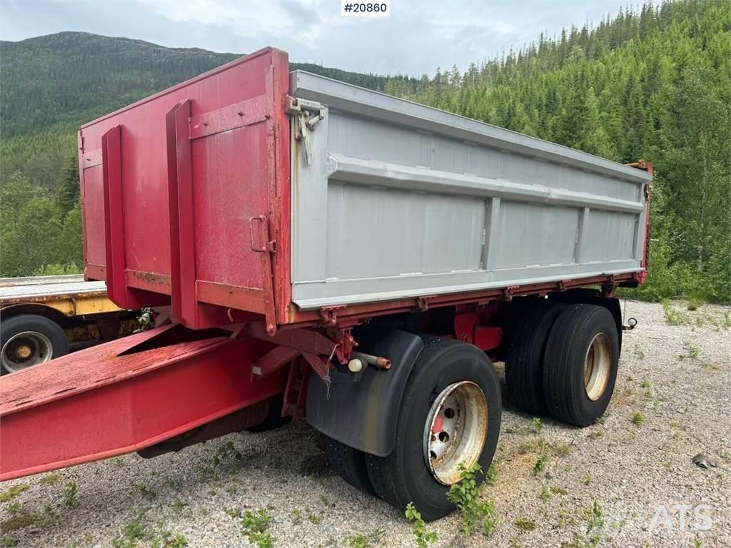 Maur Bogie Trailer Plataforma plana/laterales abatibles