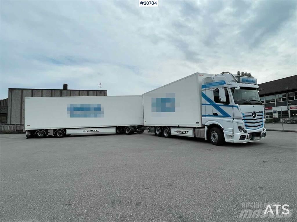 Mercedes-Benz Actros Camiones caja cerrada