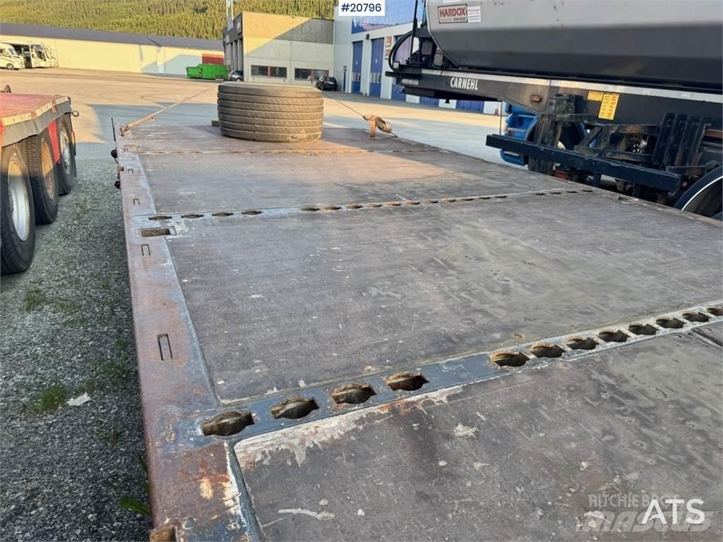 Närko Trailer. Plataforma plana/laterales abatibles