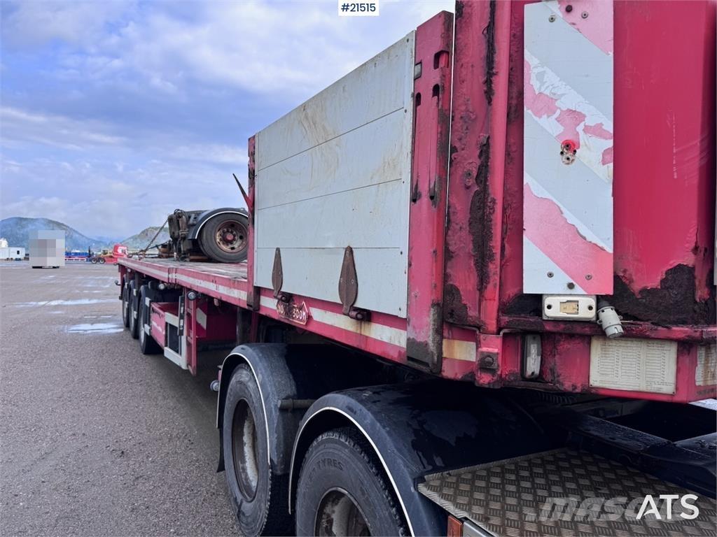  Noteboom 2008 Semirremolques de plataformas planas/laterales abatibles